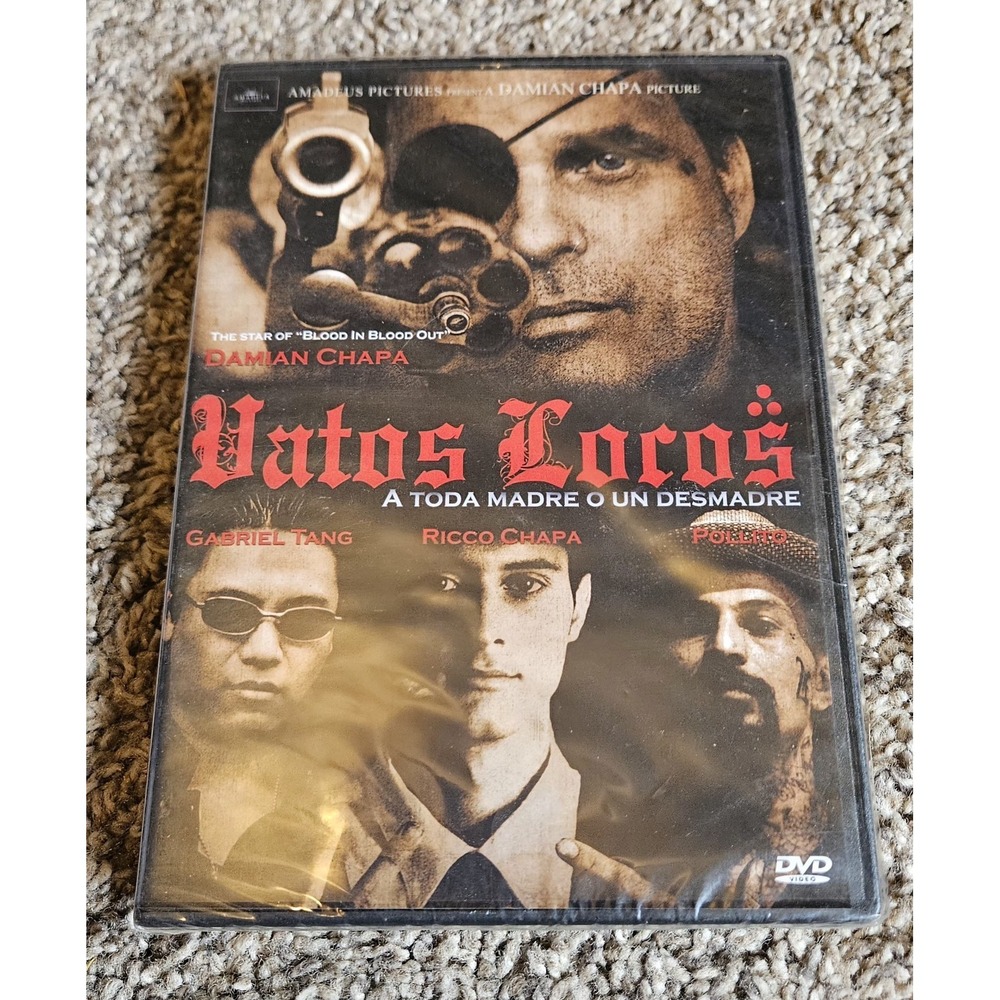 Vatos Locos (DVD, 2011) Damian‎ Chapa, New Sealed